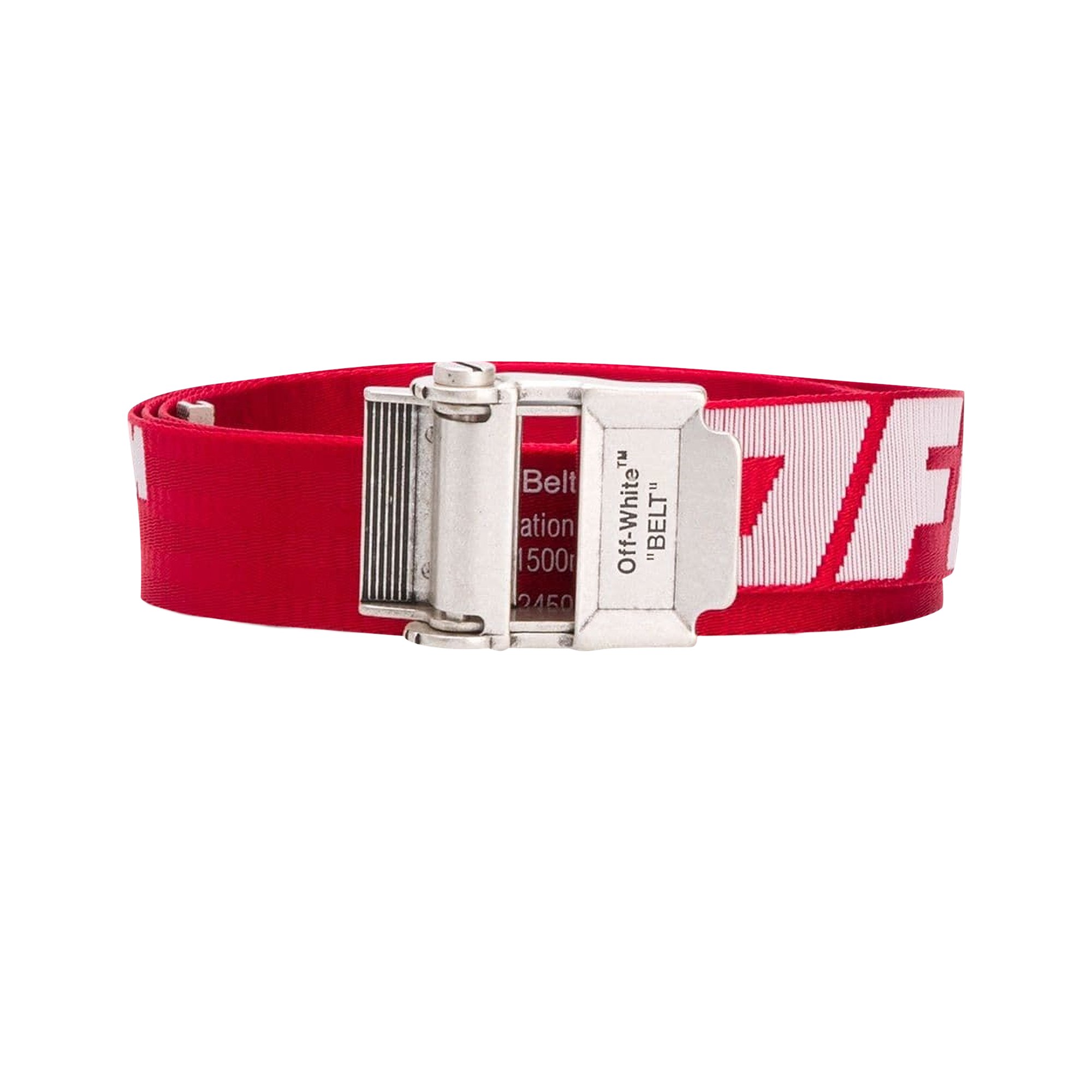 Buy Off-White 2.0 Industrial Belt 40 Mm 'Red