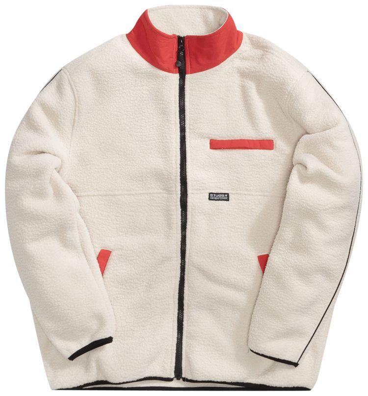 Stussy Nylon Mock Neck Cream