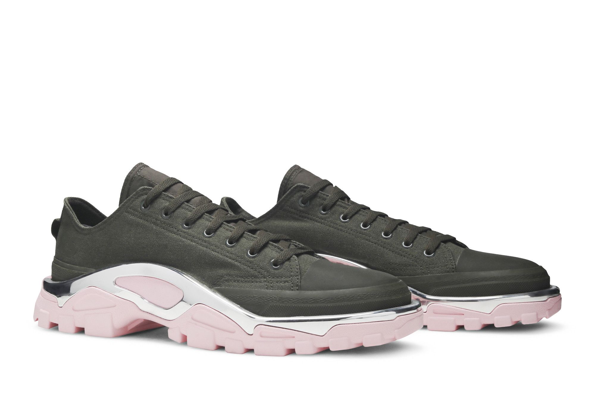 Buy Raf Simons x Detroit Runner 'Olive' - F34244 | GOAT