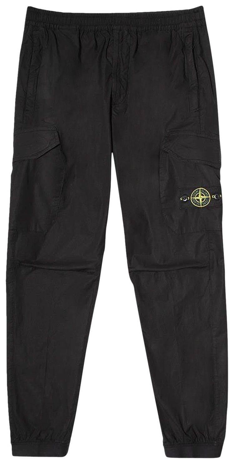Stone Island Technical Cargo Jogger Black