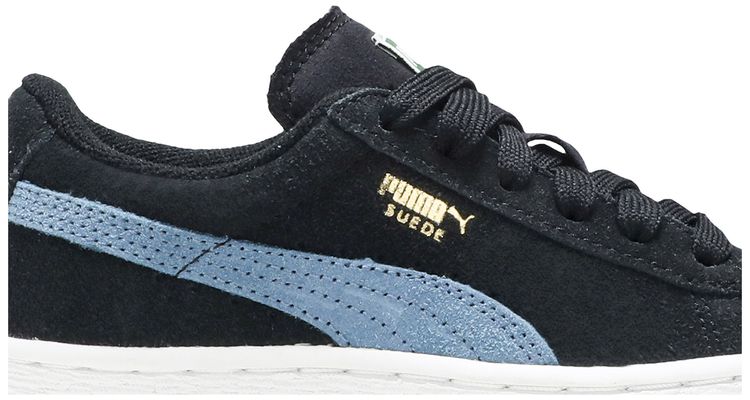 Puma Suede Jr Black Blue Heaven