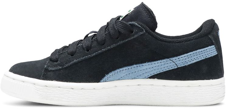 Puma Suede Jr Black Blue Heaven
