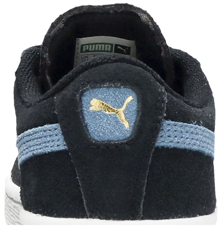 Puma Suede Jr Black Blue Heaven