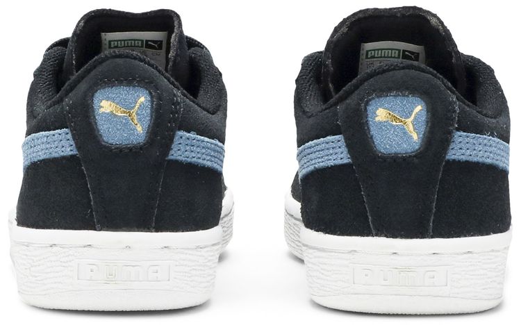 Puma Suede Jr Black Blue Heaven
