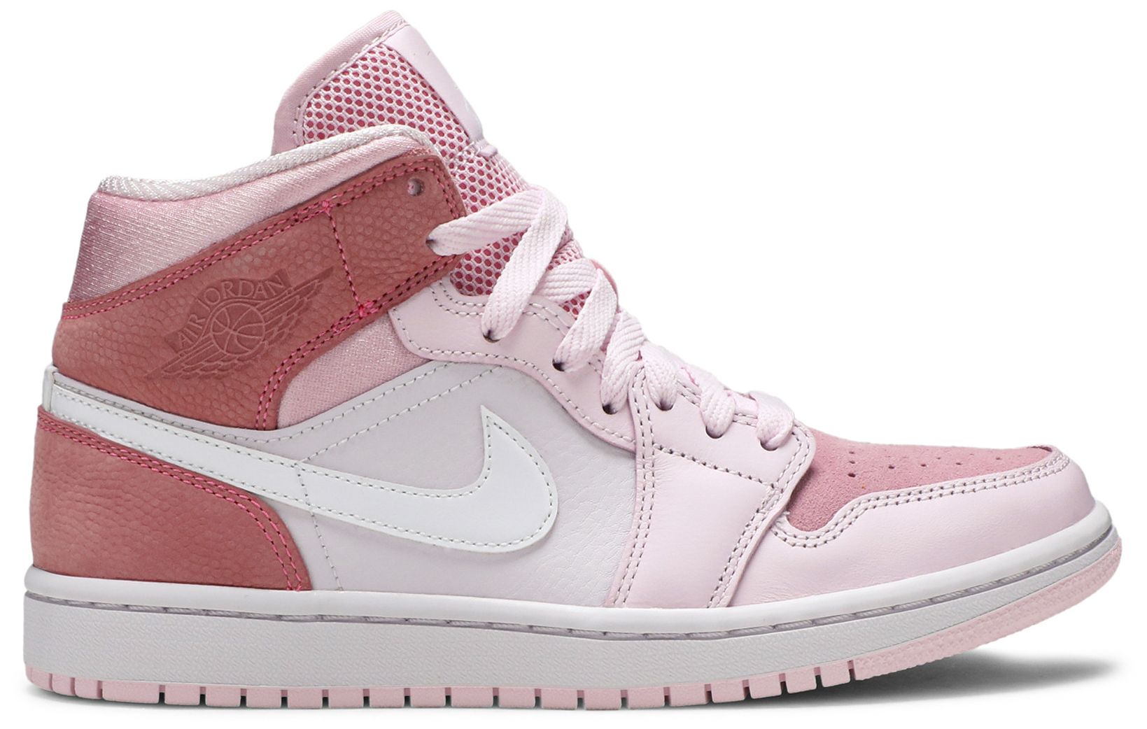 womens jordan 1 mid pink