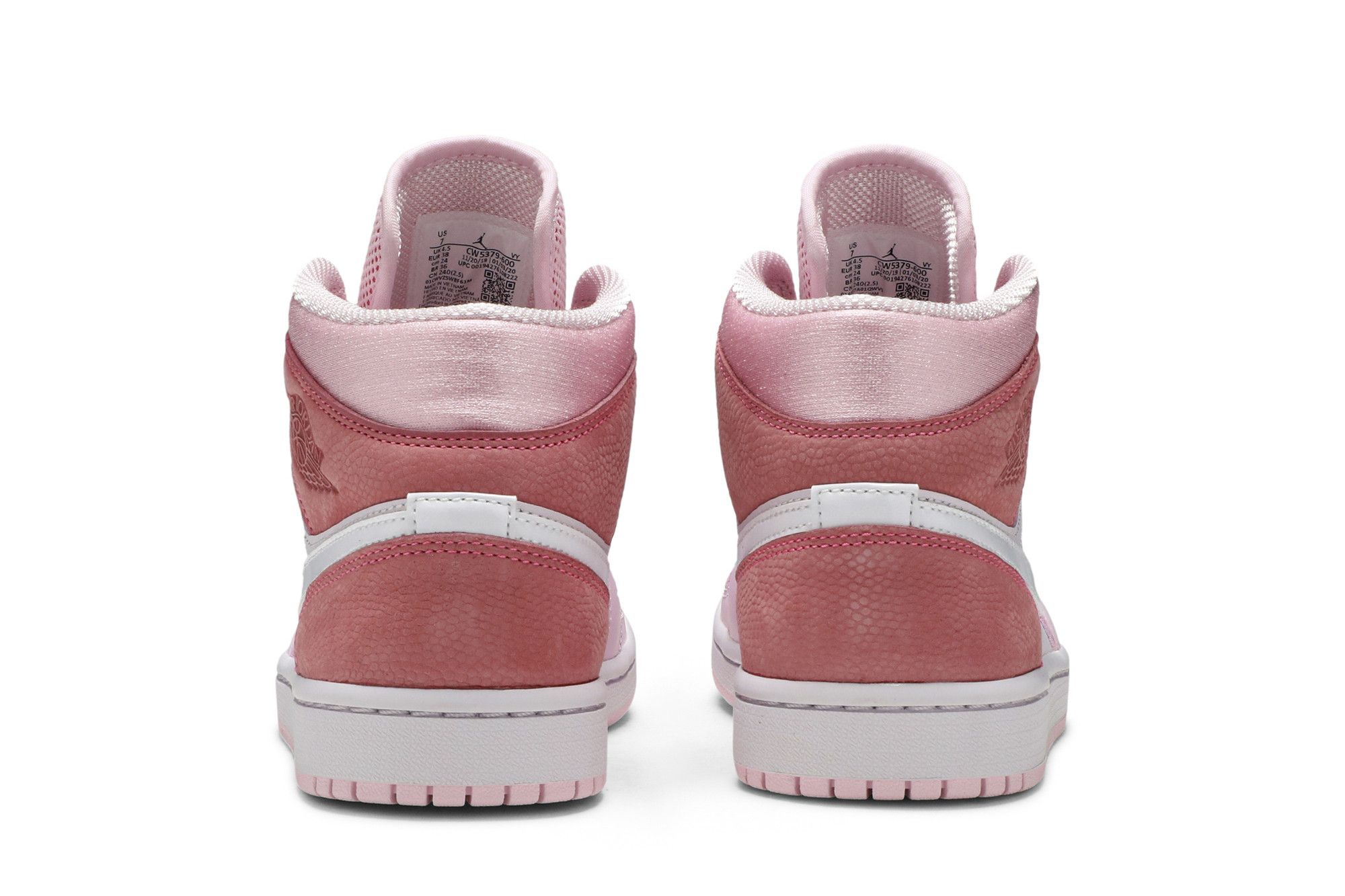 Buy Wmns Air Jordan 1 Mid 'Digital Pink' - CW5379 600 | GOAT