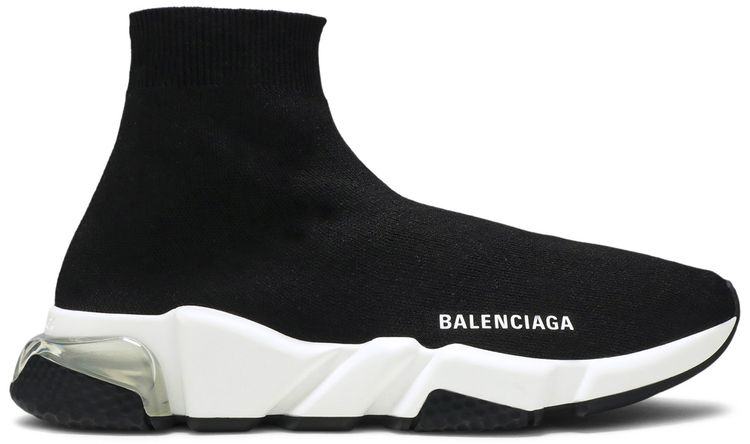 Balenciaga Wmns Speed Trainer Clearsole   Black Clear