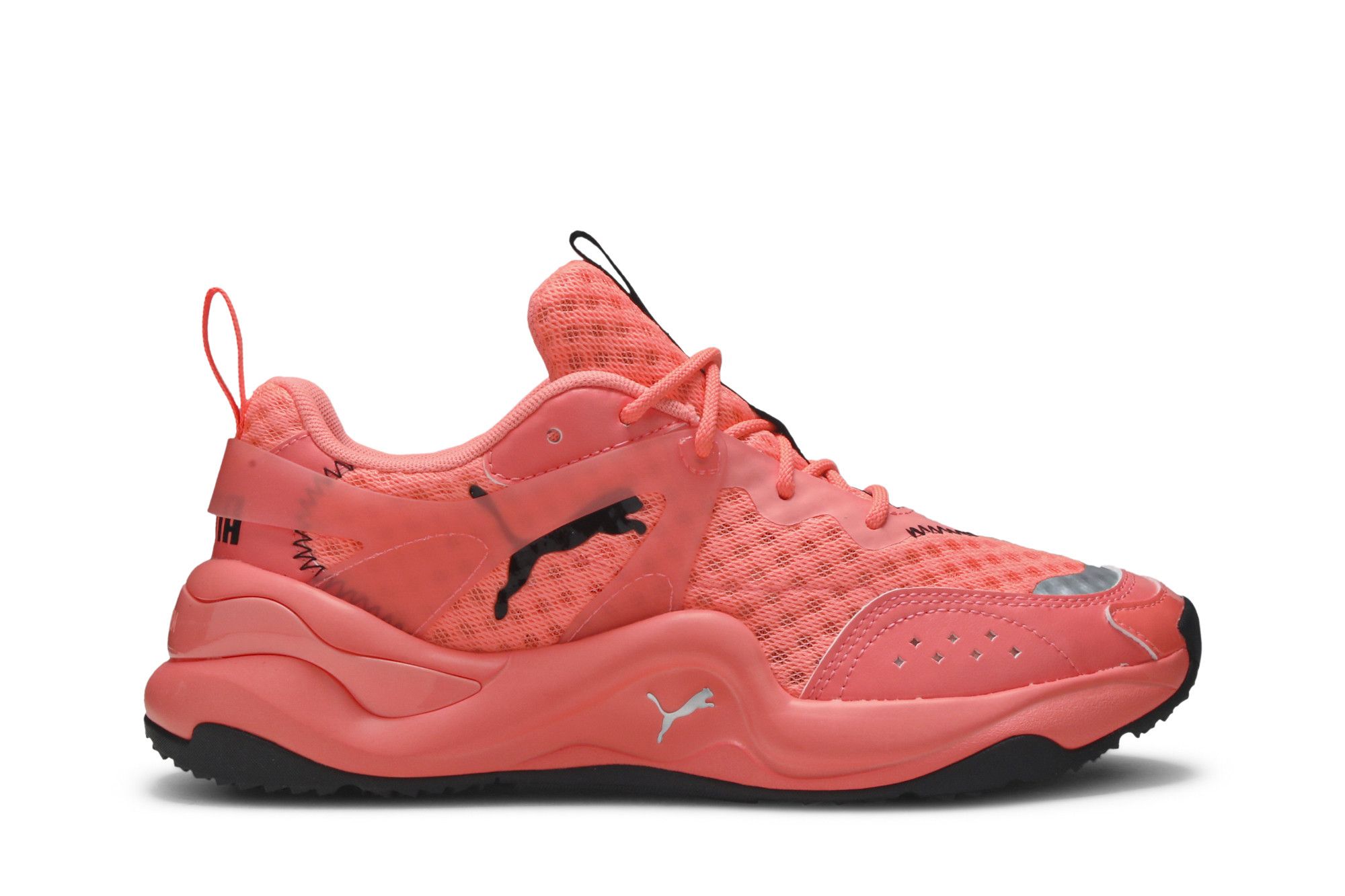 Puma black on sale nrgy peach