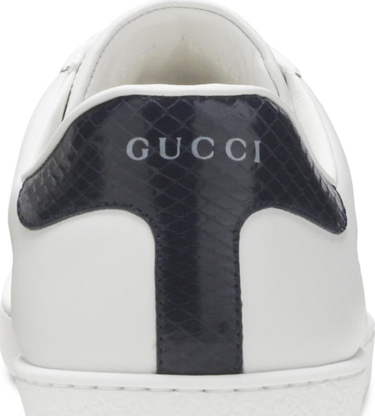 Gucci Ace Leather White Blue