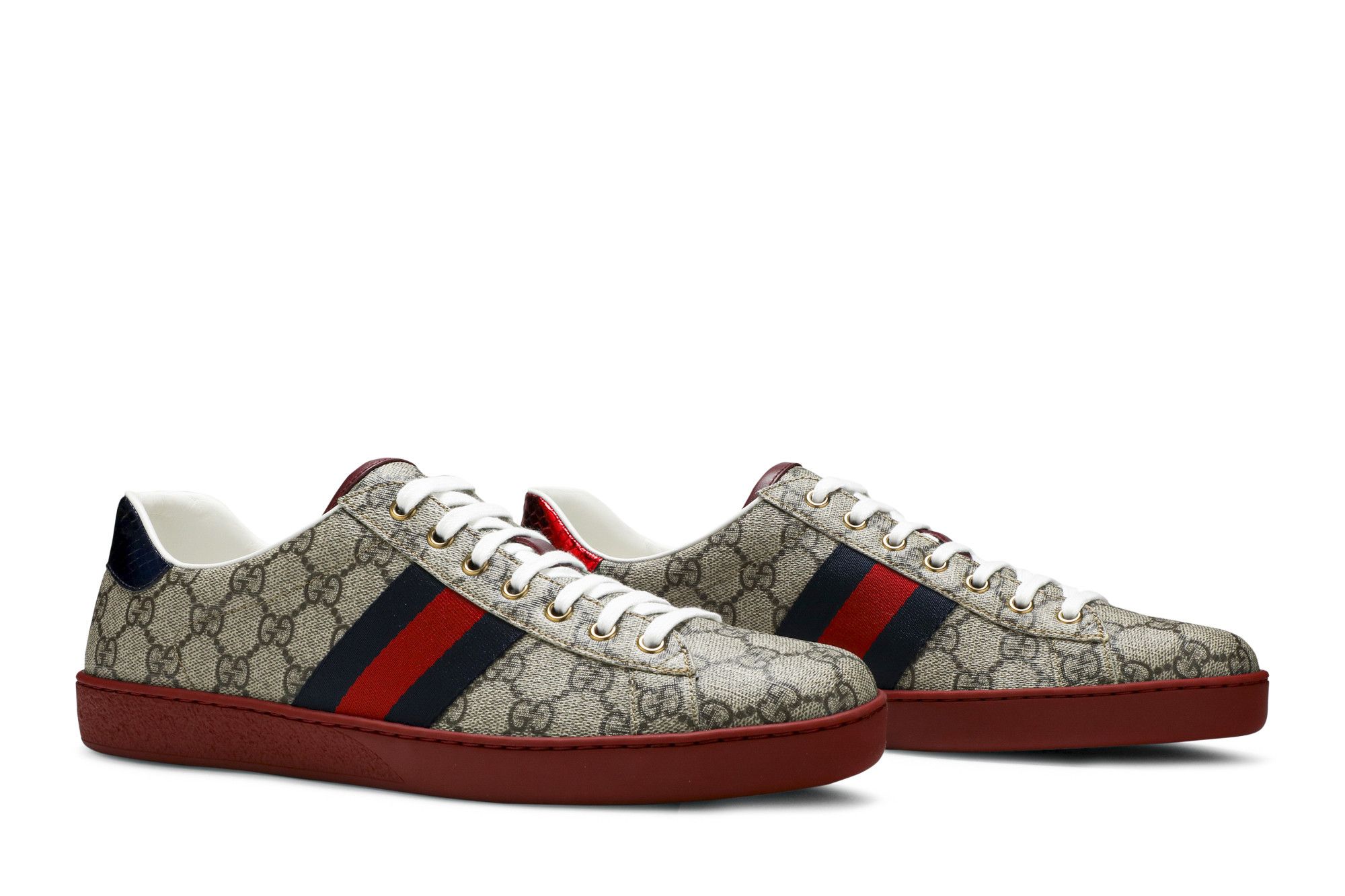 Gucci sneakers red bottoms sale