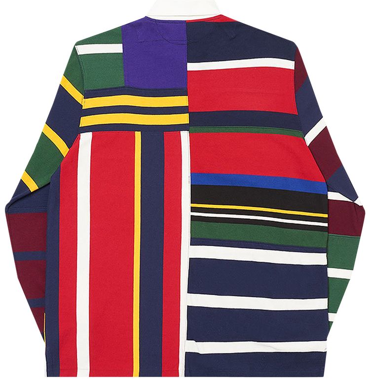 Buy Palace x Ralph Lauren Pieced Rugby Polo 'Multicolor