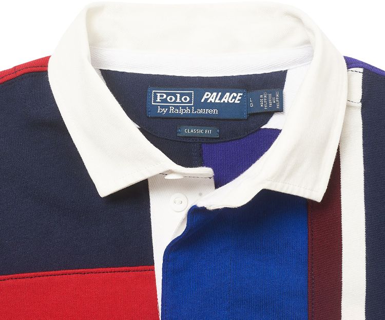 Palace x Ralph Lauren Pieced Rugby Polo Multicolor