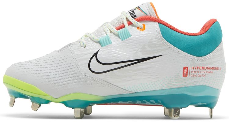 Nike Wmns Hyperdiamond 4 Pro White Turbo Green