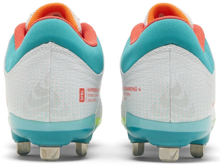 Nike Wmns Hyperdiamond 4 Pro White Turbo Green
