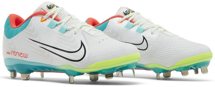 Nike Wmns Hyperdiamond 4 Pro White Turbo Green