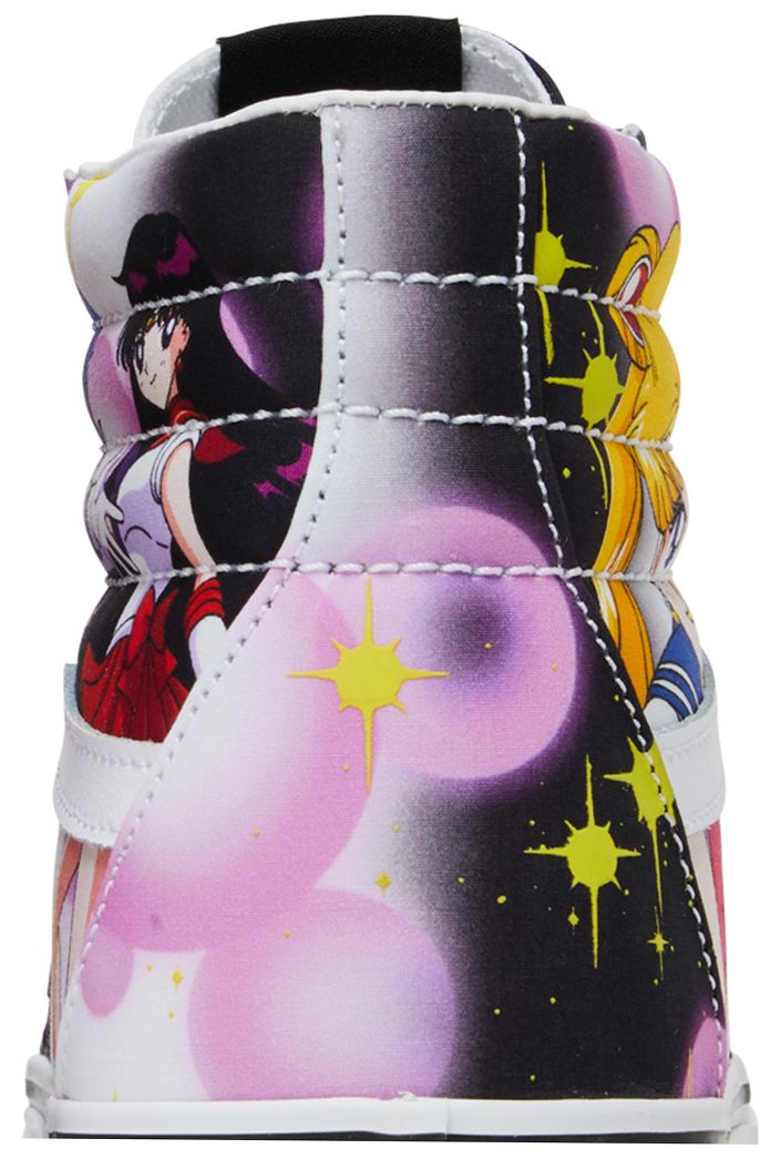 Sailor Moon x Vans Sk8 Hi Pretty Guardian   Black Pink