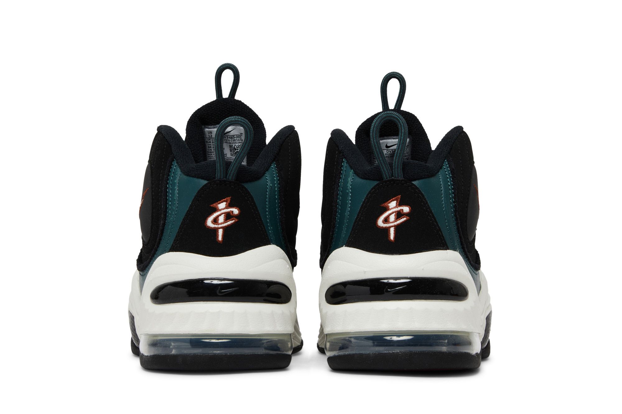 NIKE AIR PENNY 2 DV3465-001ナイキ エア ペニー Nike Air Penny 2 Shoes Black Faded Spruce Dark Pony DV3465