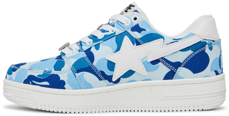 Bapesta Low 20th Anniversary   Blue ABC Camo