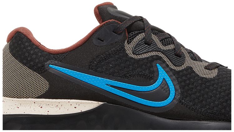 Nike Renew Run 2 Black Photo Blue