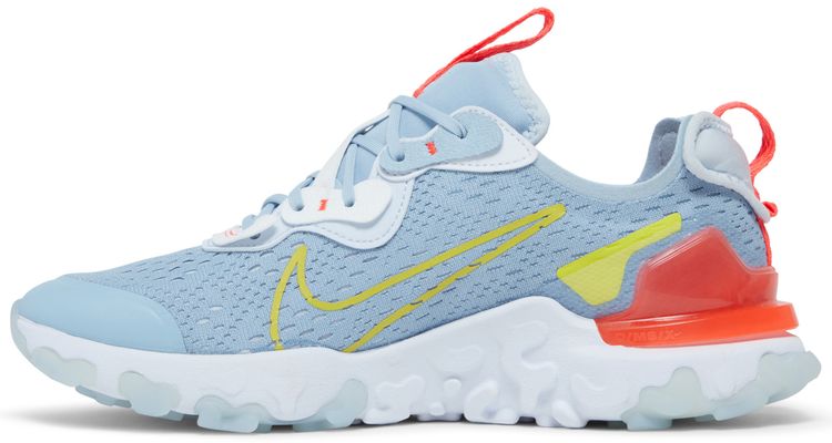 Nike React Vision GS Light Armory Blue Crimson