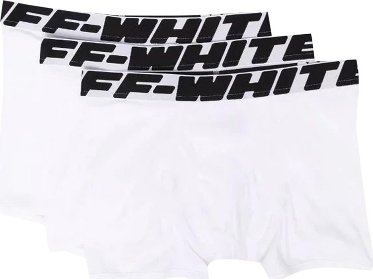 Off-White Industrial Boxers (3 Pack) 'White/Black'