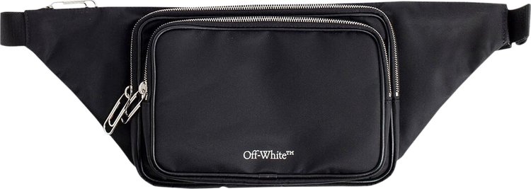 OFF-WHITE Logo Crossbody Bag Black