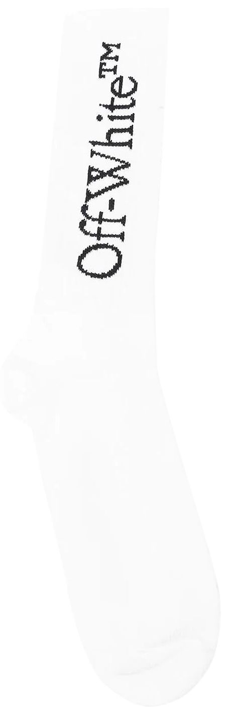 Off White Arrow Bookish Socks WhiteBlack