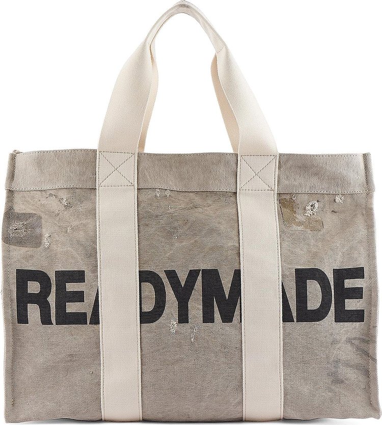 READYMADE Easy Tote Bag 'White'