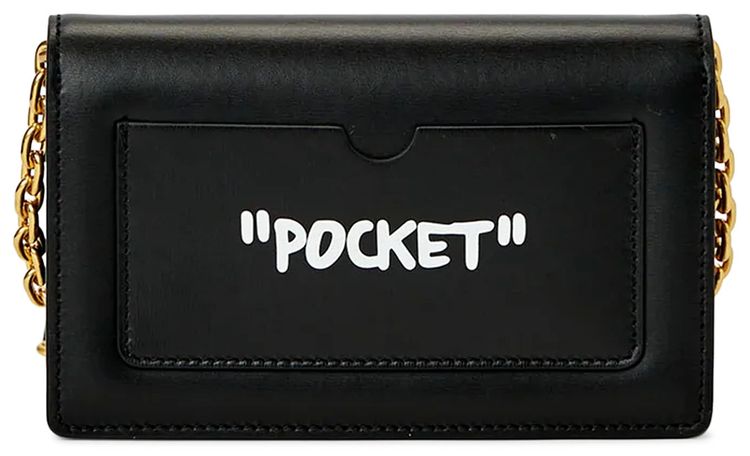 Off White Jitney 05 Shoulder Quote BlackWhite