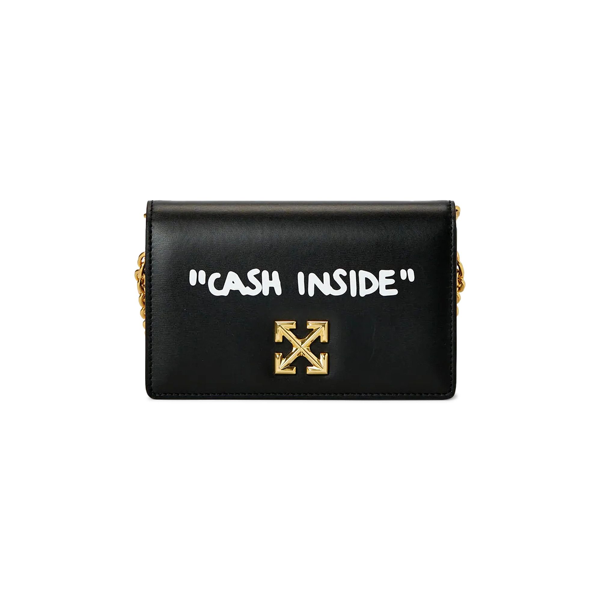 【関込】OFF-WHITE オフホワイト Jitney Quote Off-White Medium Jitney Quote Shoulder Bag | Black | FARFETCH