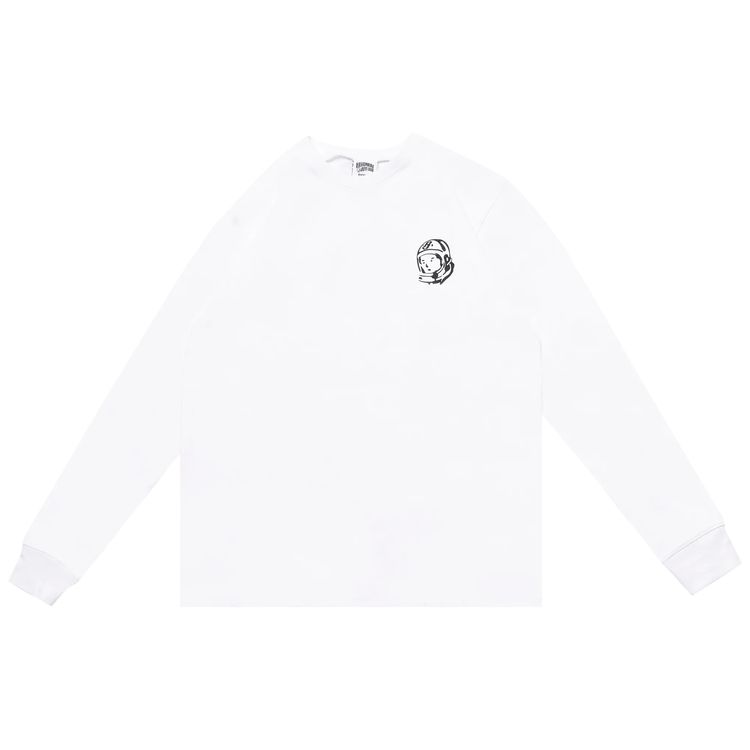 Billionaire Boys Club BB Helmet Long Sleeve Tee White