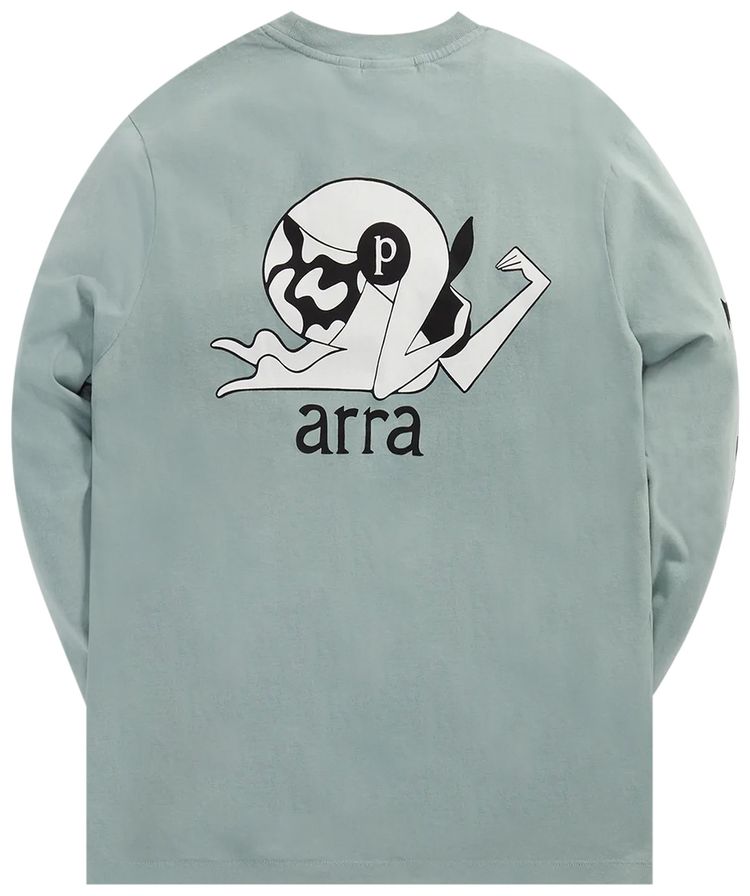 Parra The Lost Ring Long Sleeve T Shirt Pistache