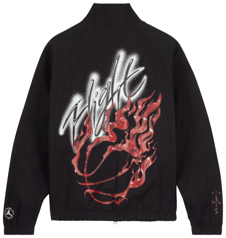Air Jordan x Travis Scott Woven Jacket Black
