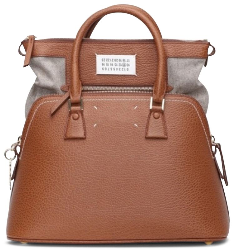 Maison Margiela 5AC Large Tote Bag Brown