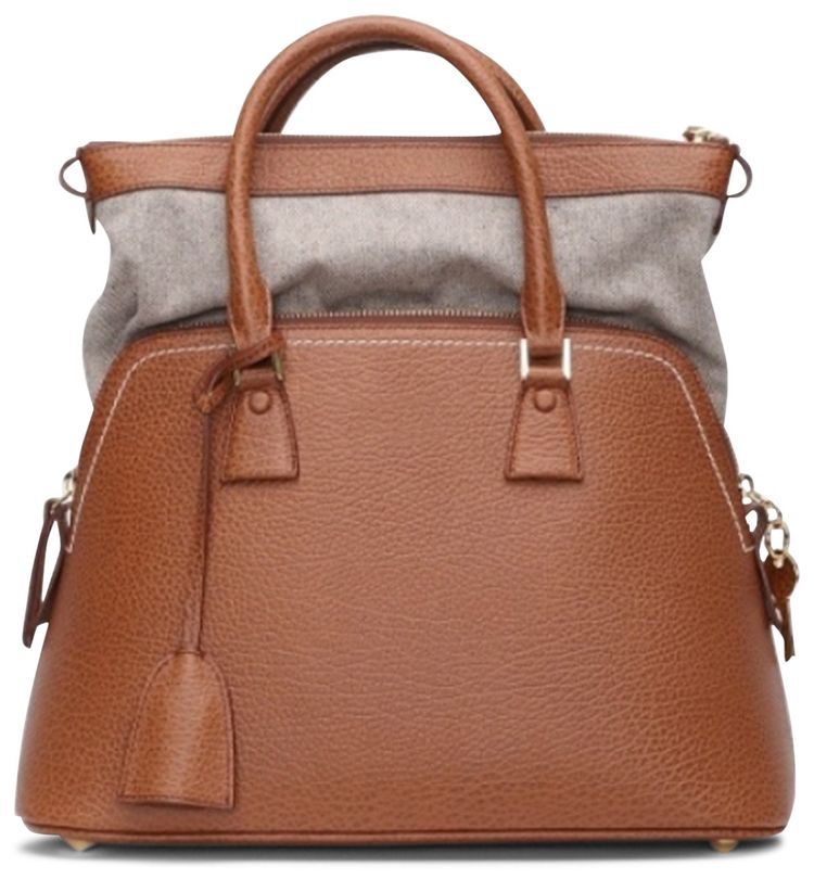 Maison Margiela 5AC Large Tote Bag Brown