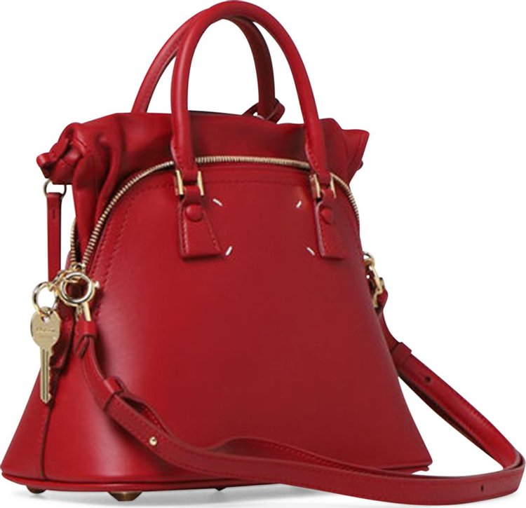 Maison Margiela 5AC Mini Tote Bag Red