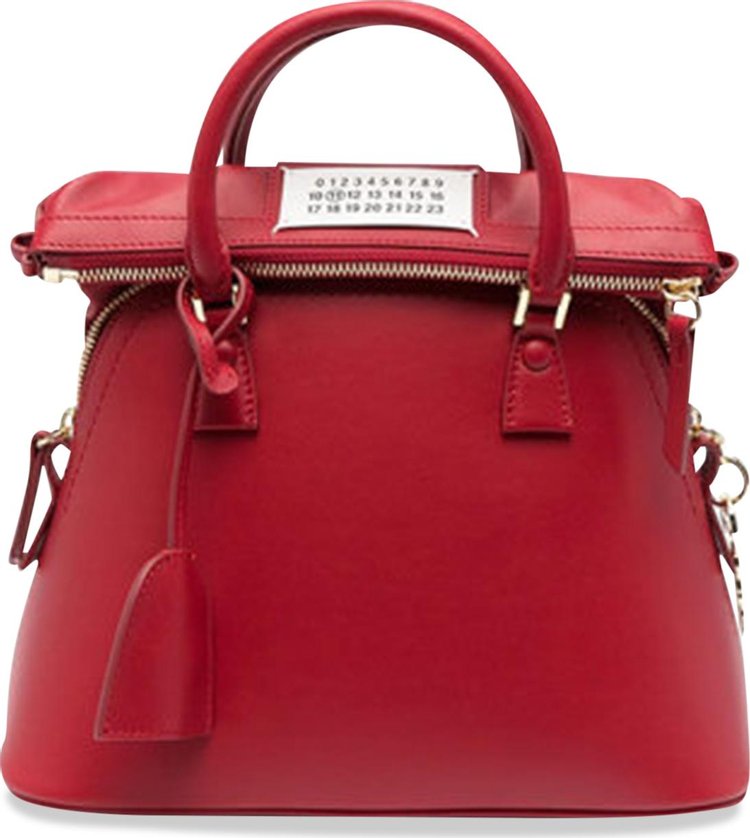 Maison Margiela 5AC Mini Tote Bag Red