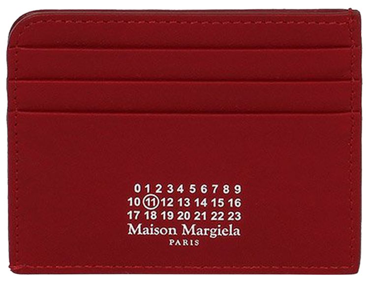 Maison Margiela Classic Card Holder Red