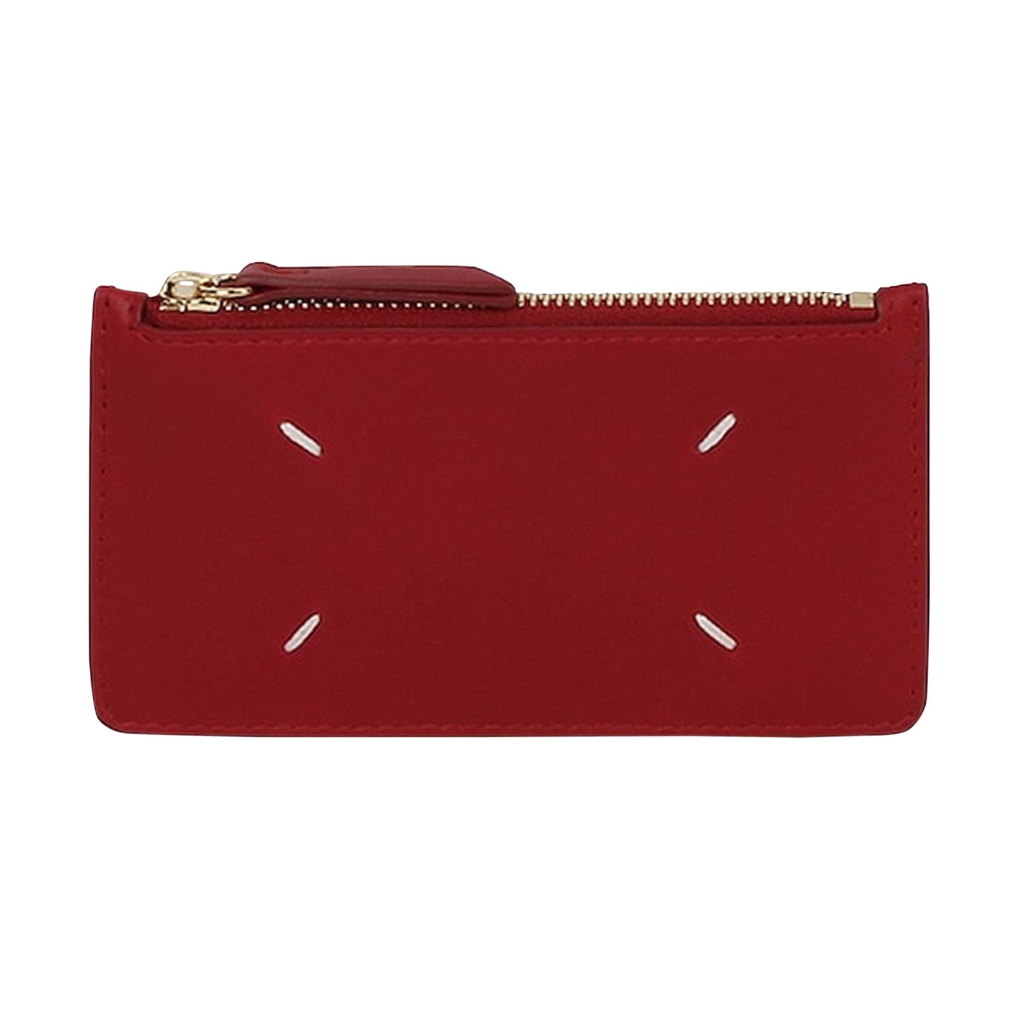 MAISON MARGIELA【送料込】Signature Zipper Pocket Card Wallet MM6 Maison Margiela Japanese 6 zip-around Wallet | Black