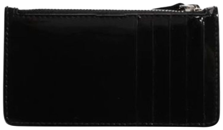 Maison Margiela Zip Card Holder Black