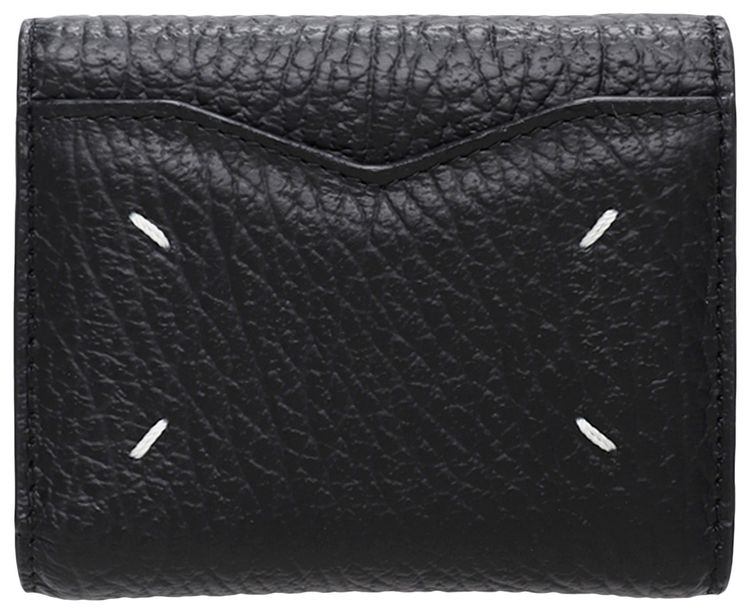 Maison Margiela Patent Bifold Wallet Black