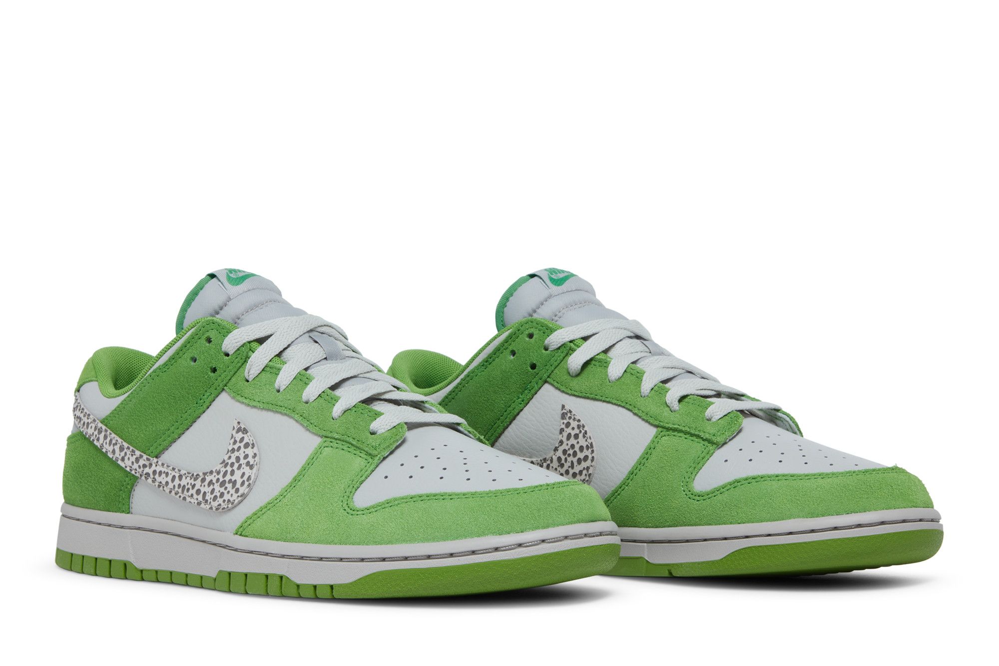 Buy Nike Dunk Low 'Safari Swoosh - Chlorophyll' - DR0156 300 | GOAT