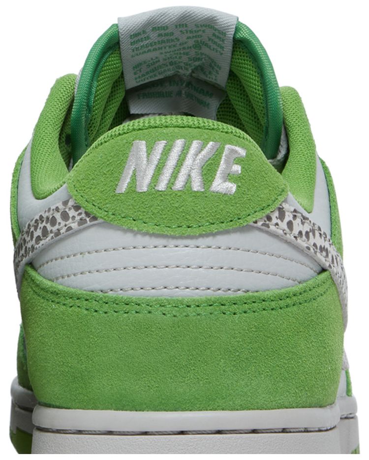 Nike Dunk Low Safari Swoosh   Chlorophyll