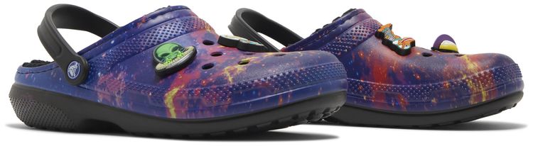 Ron English x Crocs Classic Lined Clog Area 54   Galaxy