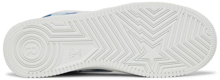 Bapesta Low 20th Anniversary   Blue ABC Camo