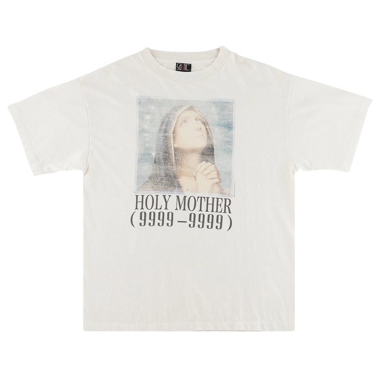 Saint Michael Holy Mother T-Shirt 'White'