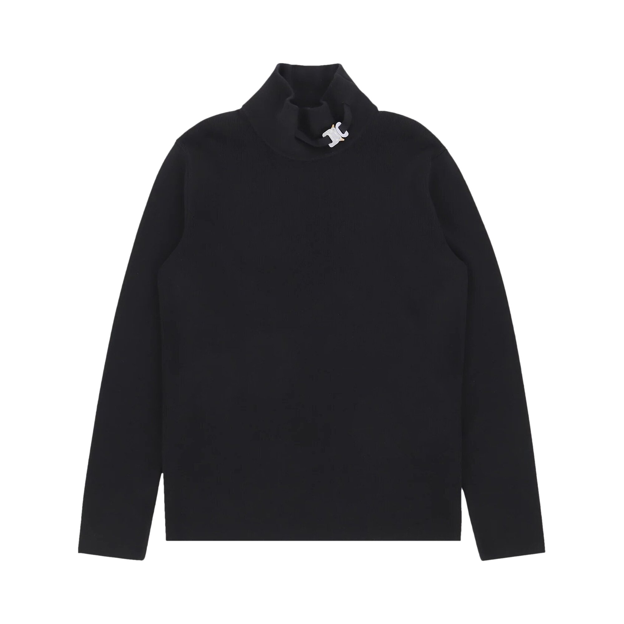 Buy 1017 ALYX 9SM Buckle Turtleneck Sweater 'Black