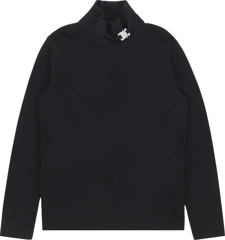 1017 ALYX 9SM Buckle Turtleneck Sweater 'Black'