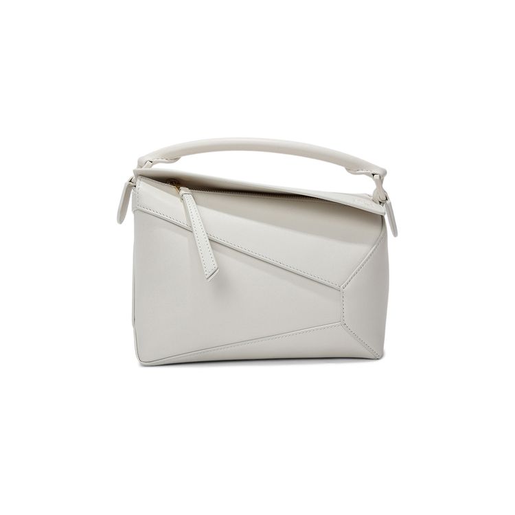 Loewe Small Monochrome Puzzle Edge White
