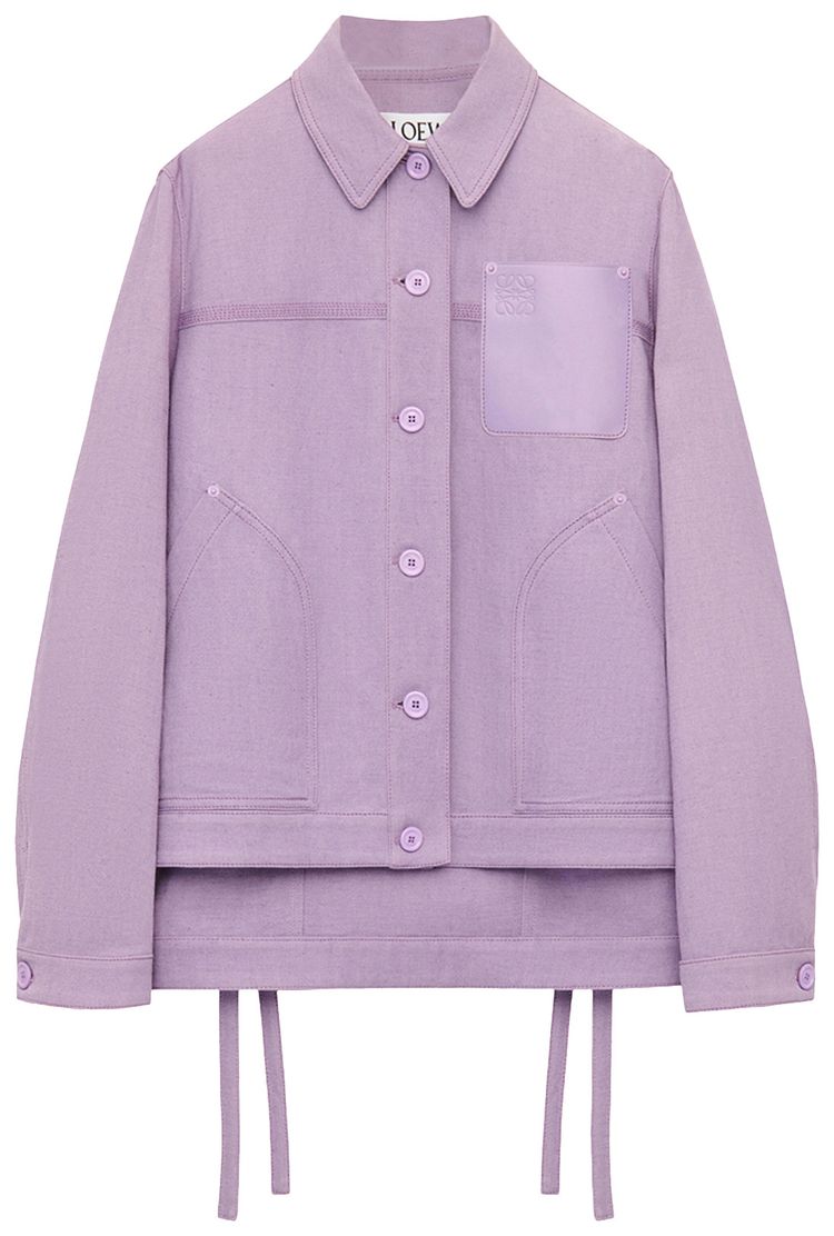 Loewe Workwear Jacket Purple